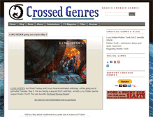 Tablet Screenshot of crossedgenres.com